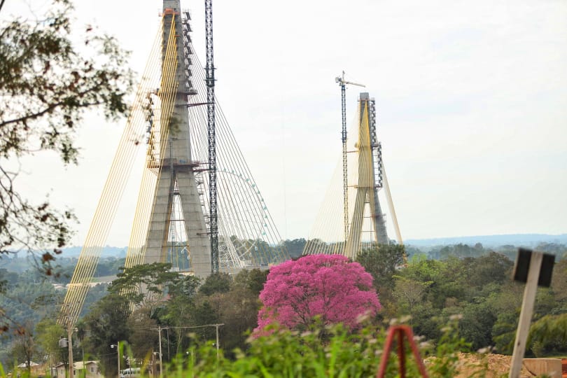Puente de la Integración, que unirá Foz de Yguazu y Presidente Franco.