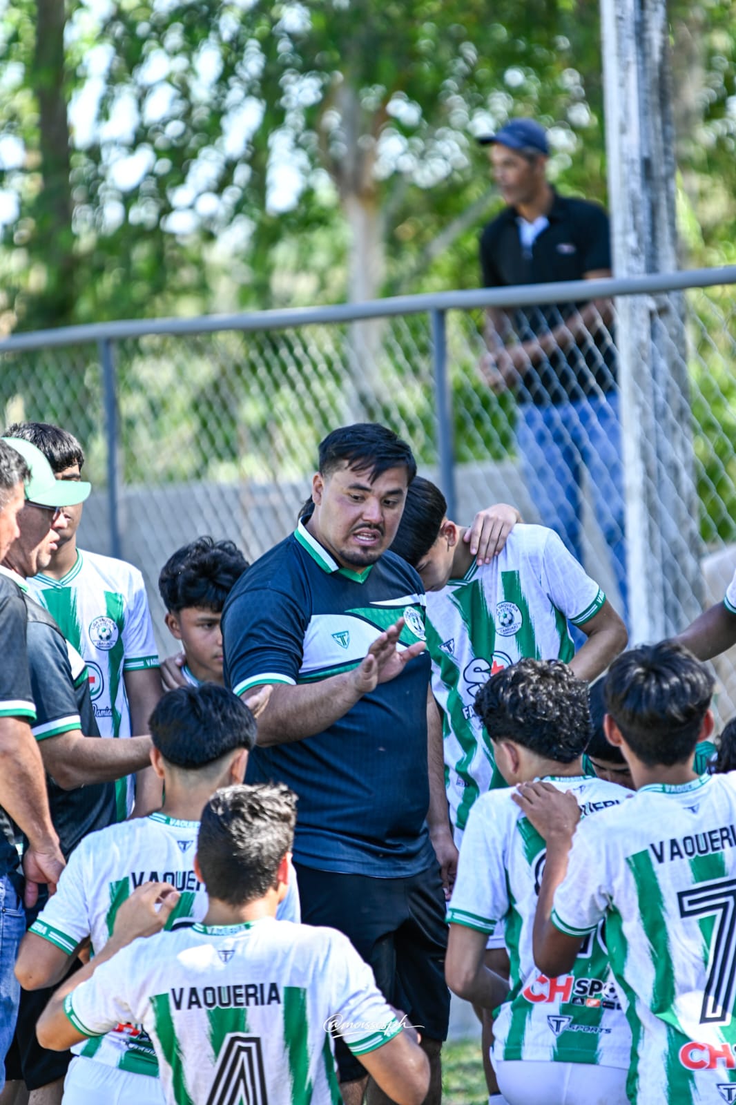 Marcos Samudio, entrenador del chicuelo (Gentileza)