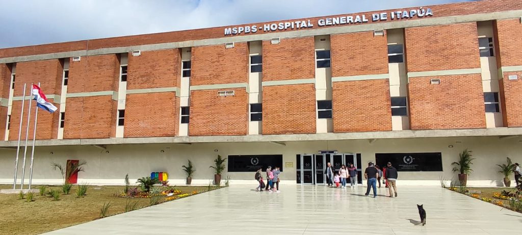Gran Hospital del Sur, habilitado el 25 de julio pasado por el presidente de la República, Santiago Peña.