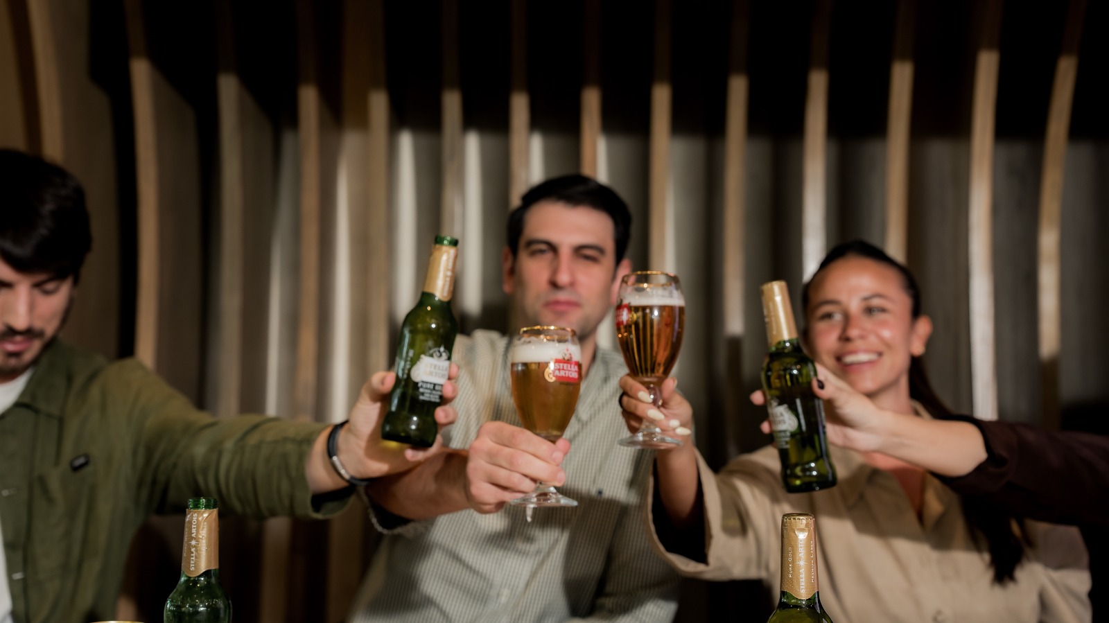 Cervepar presenta su nueva propuesta Stella Artois “Pure Gold”. Foto: gentileza