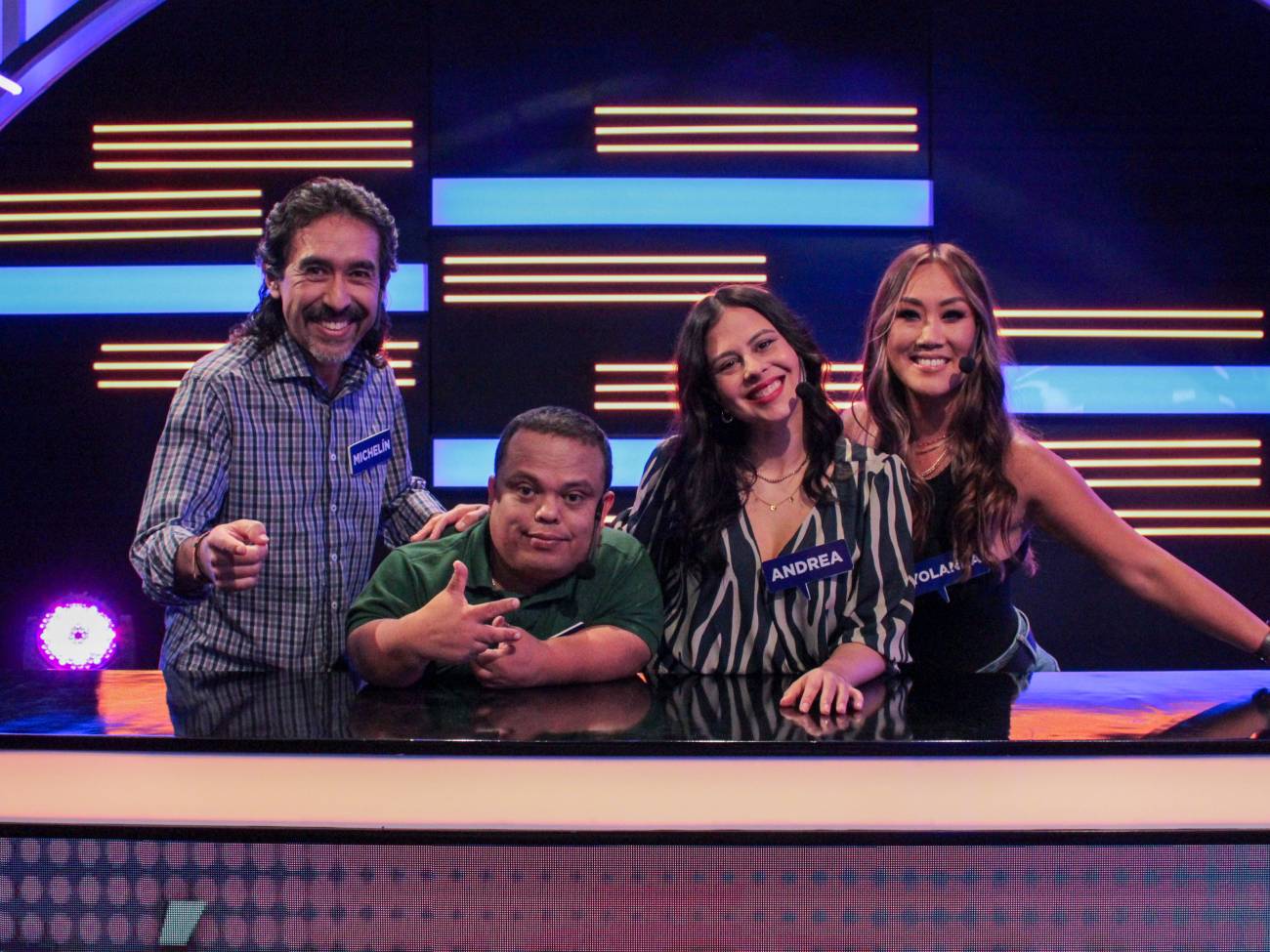 "Será Un Gran Día" con Michelín Ortíz, Mortero Bala, Andrea Quattrocchi y Yolanda Park. (FOTO: Gentileza)