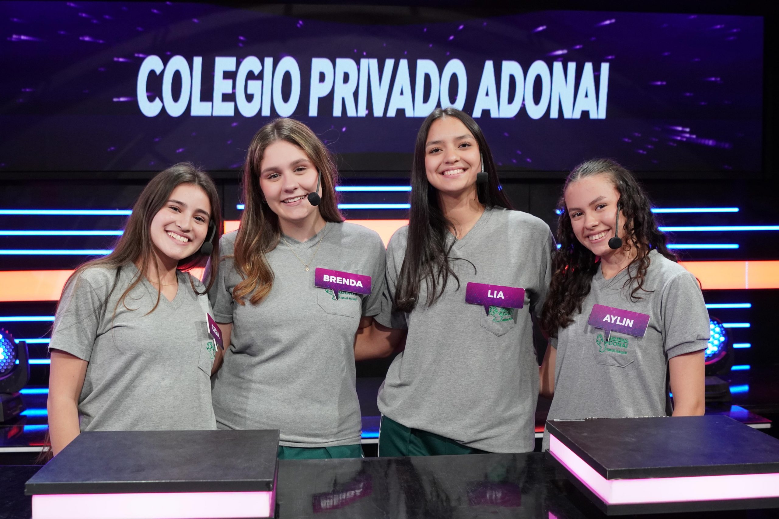 “Adonai”, integrado por Cesia, Brenda, Lía y Aylin. Foto: Trece