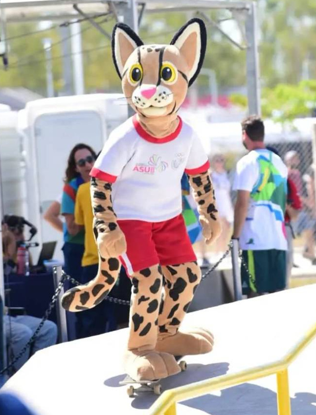 "Tirika" anima a todos hasta en las redes sociales. (FOTO: @asu2022oficial)