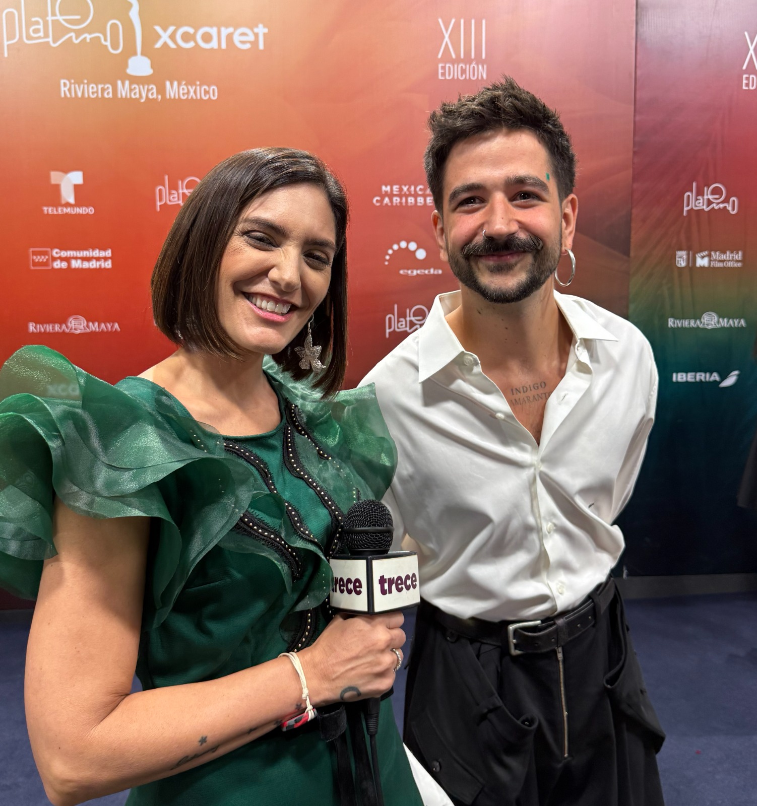Entrevista de Lu Sapena a Camilo: “Estoy enamorado de Paraguay”. Foto: Trece