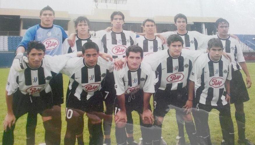 Cuando defendía los colores de Libertad, club con el que fue campeón.