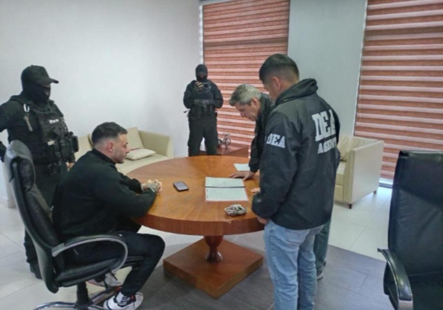 Primeras imágenes de Marset tras su captura en Bolivia. Foto: Redes