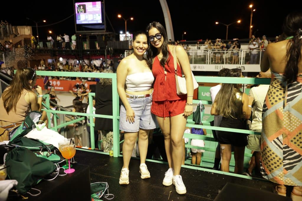 Grecia Espinoza y Cecilia Núñez.