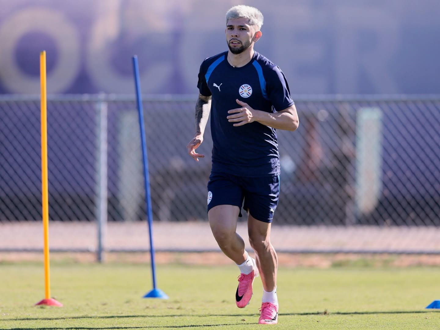 Julio Enciso muestra una evolución favorable. Foto: Albirroja
