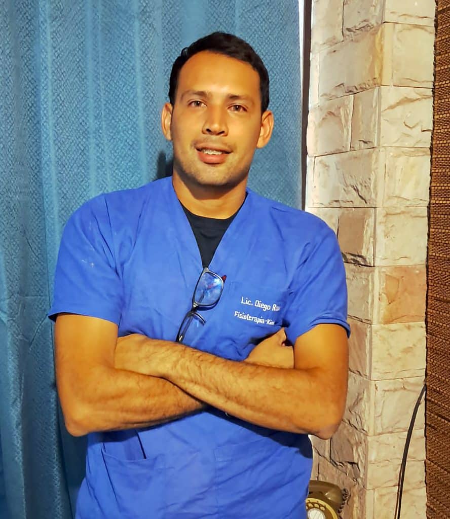 Diego Ramírez, fisioterapeuta.