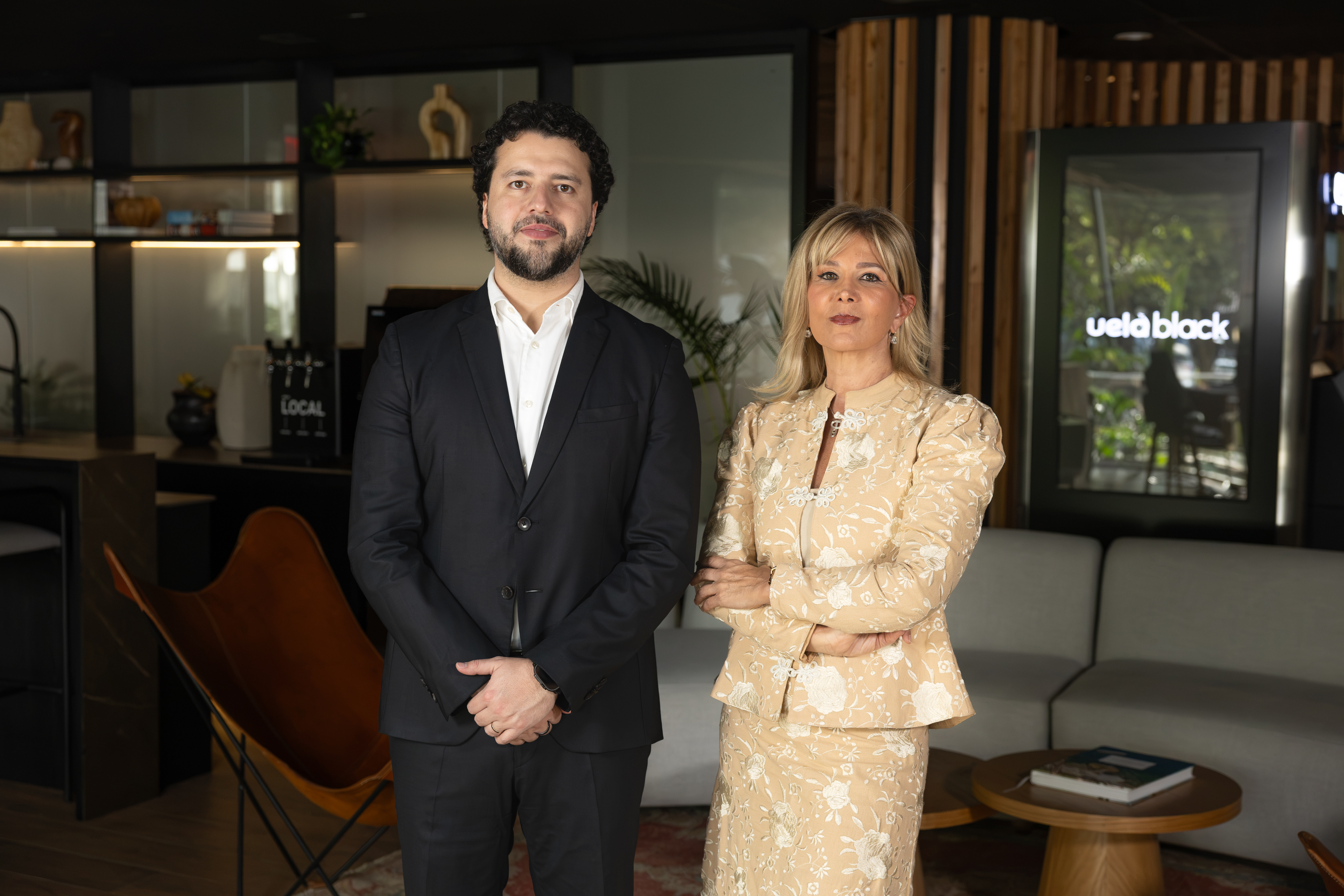 Marcelo Cardozo, presidente de uela y Mónica Costa, directora de uela