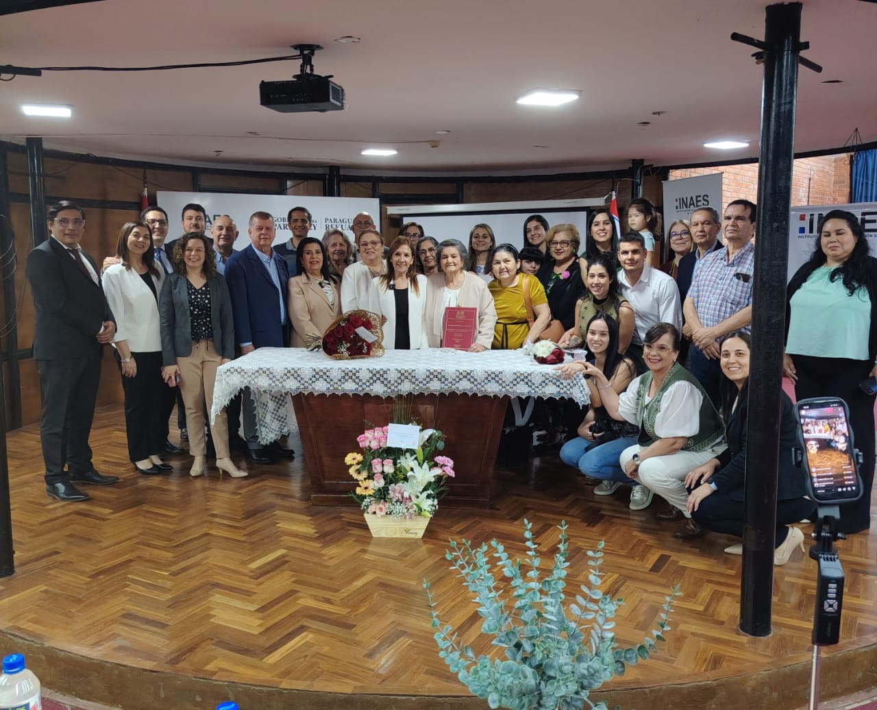 Toda su familia lo estuvo acompañando desde principio a fin.