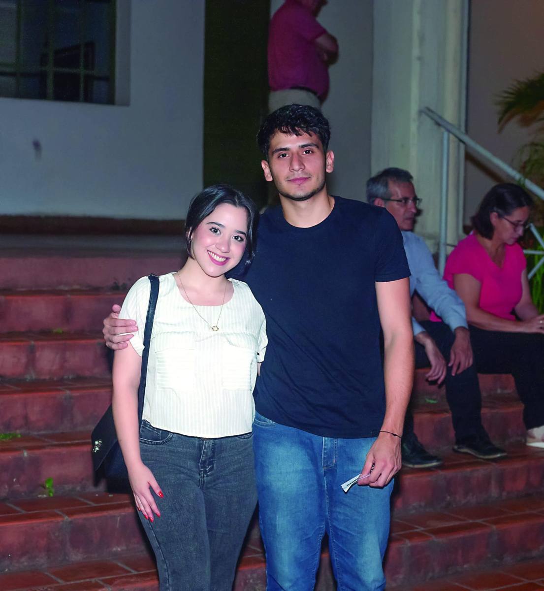 Paula Sosa y Mauricio Alvarenga.