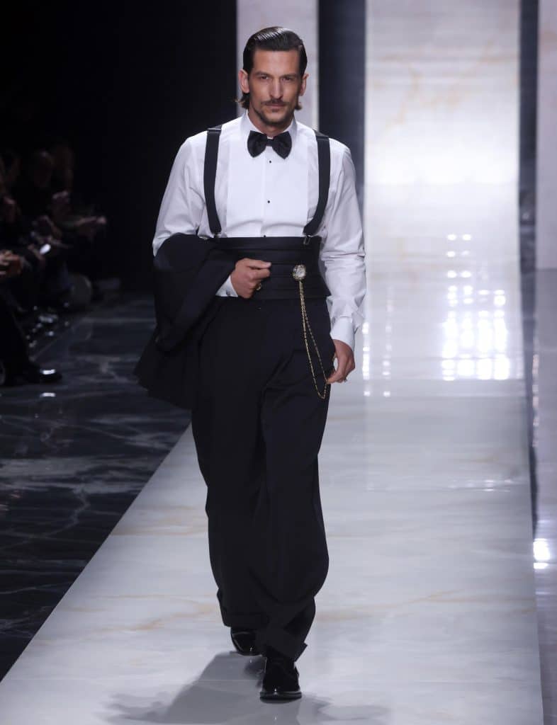 D&G se enfocó enla sastrería clásicay la elegancia.