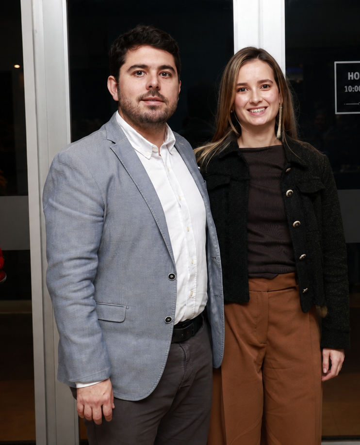 Andrés Aguilera y Luisa Díaz.