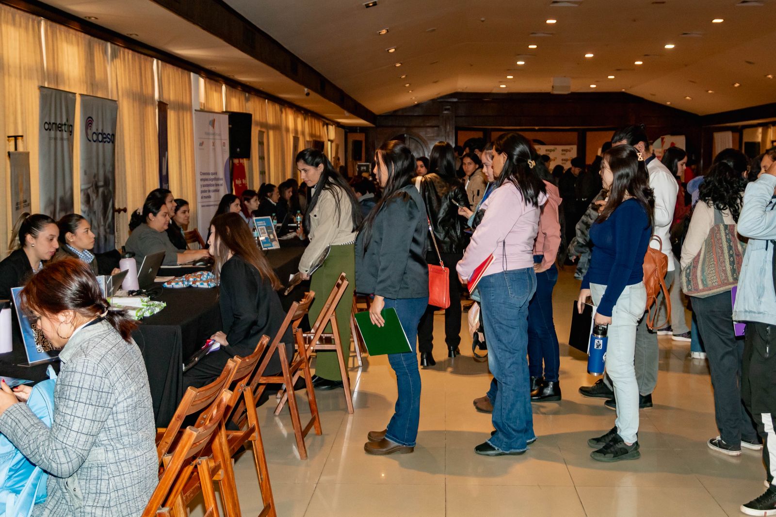El proceso de selección y organización de vacancias inició en octubre del año pasado, consolidándose como un espacio efectivo de vinculación laboral.