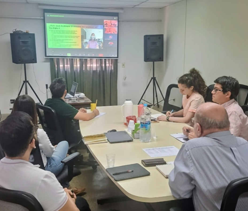De la reunión del proyecto participaron representantes del Ministerio del Ambiente (Mades), del Ministerio de Agricultura (MAG) y de la Dirección de Recursos Energéticos del MOPC, que coordina el proyecto en el país.