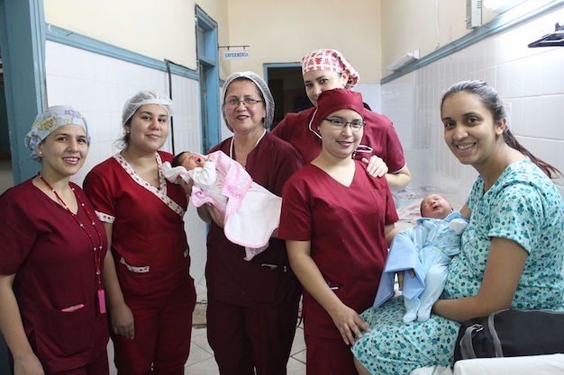 (GENTILEZA MINISTERIO (DE SALUD). IMPRESCINDIBLE. Obstetras hacen una labor muy importante.