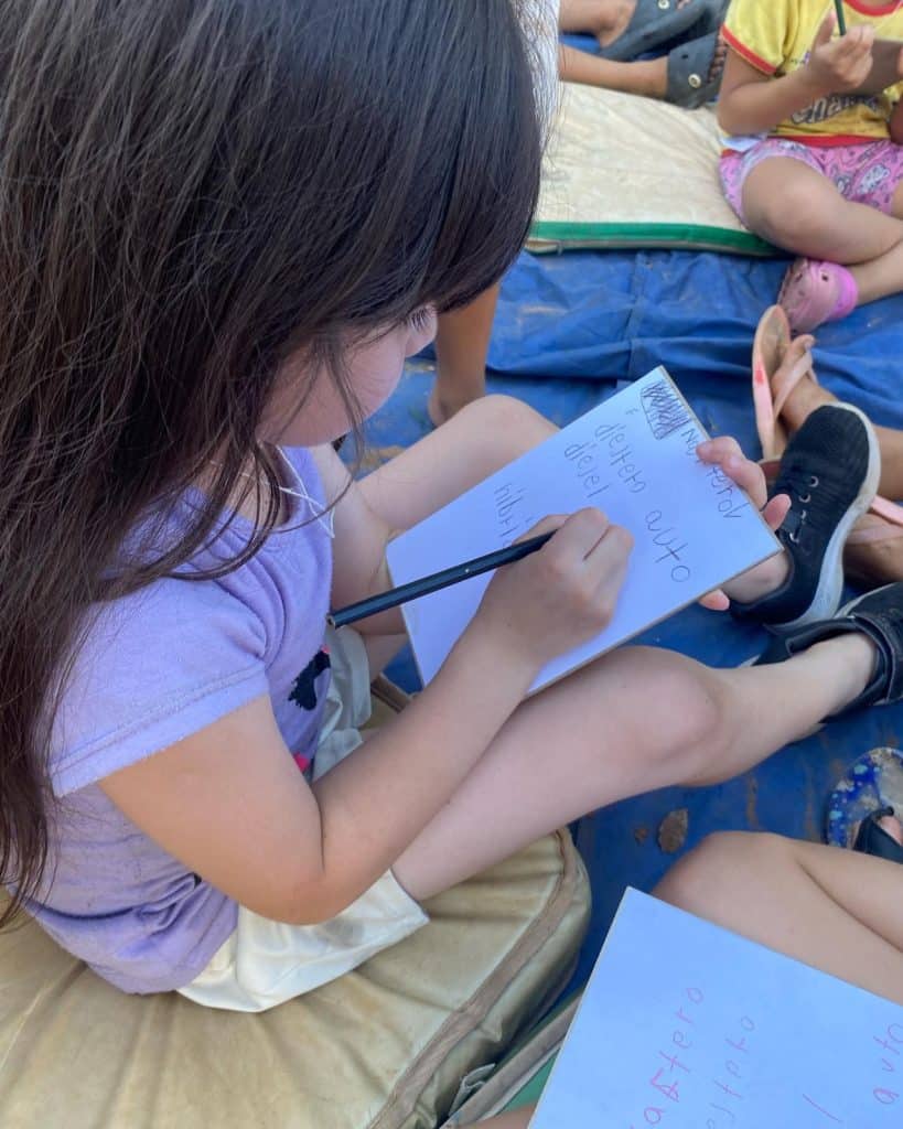 Rondas educativas y solidarias del CES. Foto Gentileza