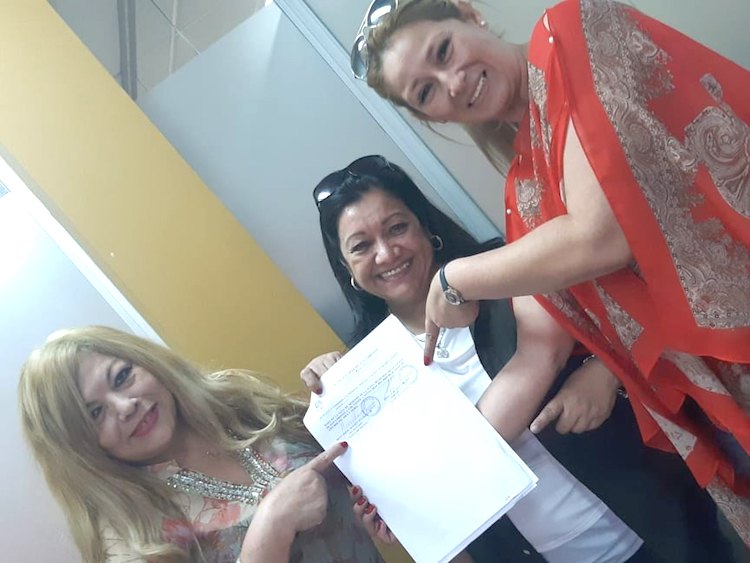 Cuando recibieron la anulación del cepo en San Lo.
