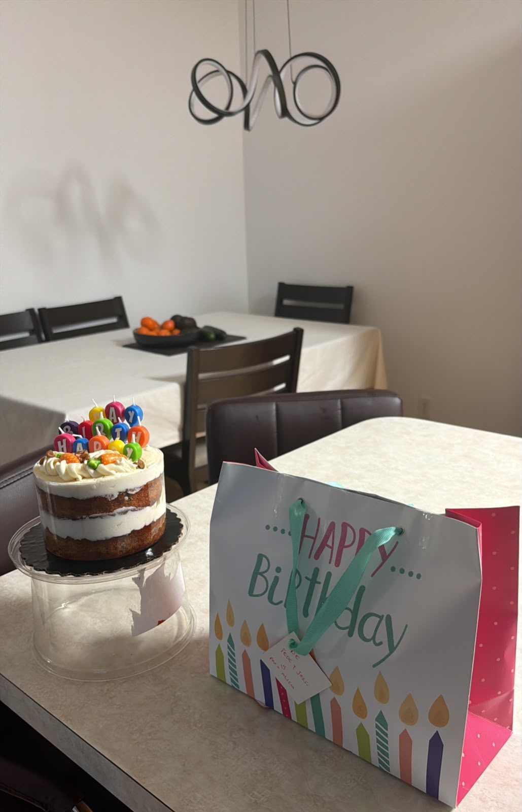 Sus compañeros de vivienda en yanquilandia le hicieron la fiesta a la incluencer.