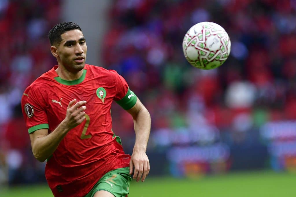 El capitán marroquí, Achraf Hakimi, considerado por muchos como el mejor lateral derecho del mundo.