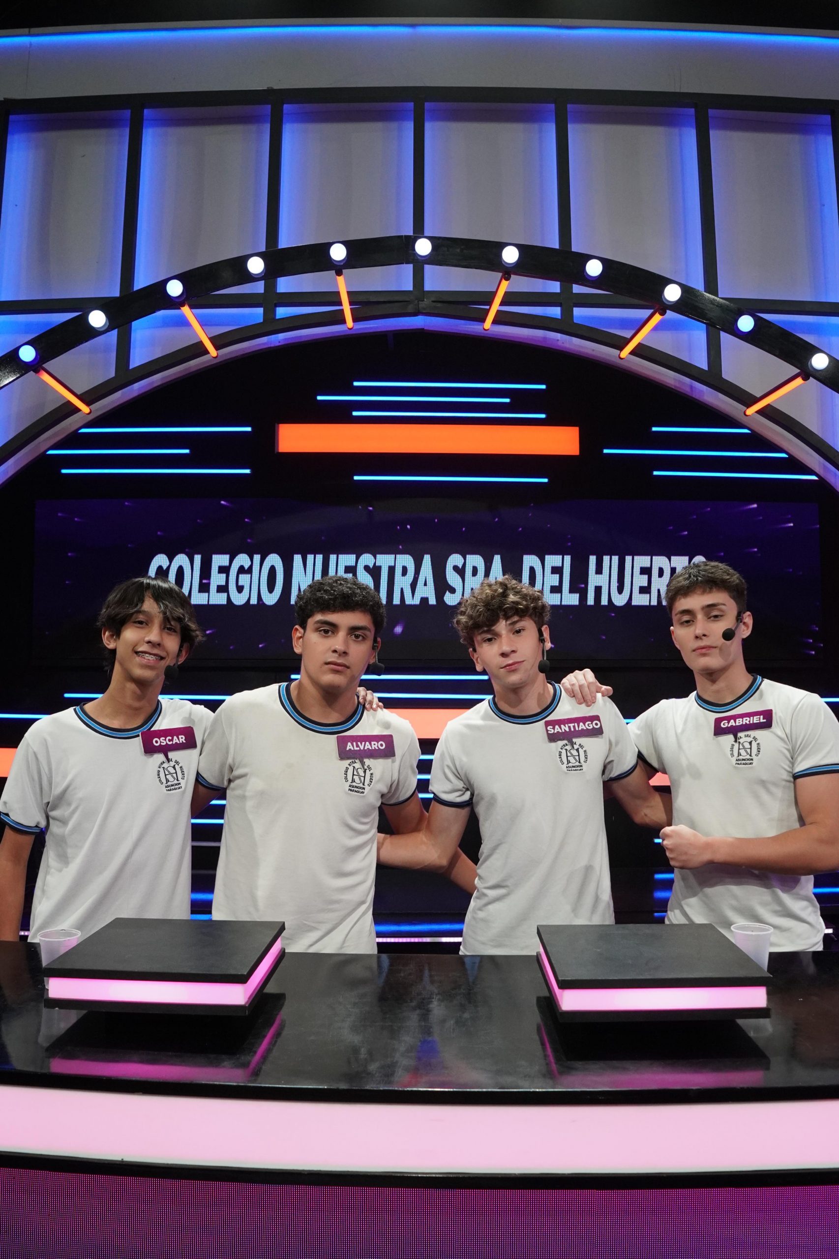 Alumnos del “Colegio Nuestra Señora del Huerto”. Foto: Trece