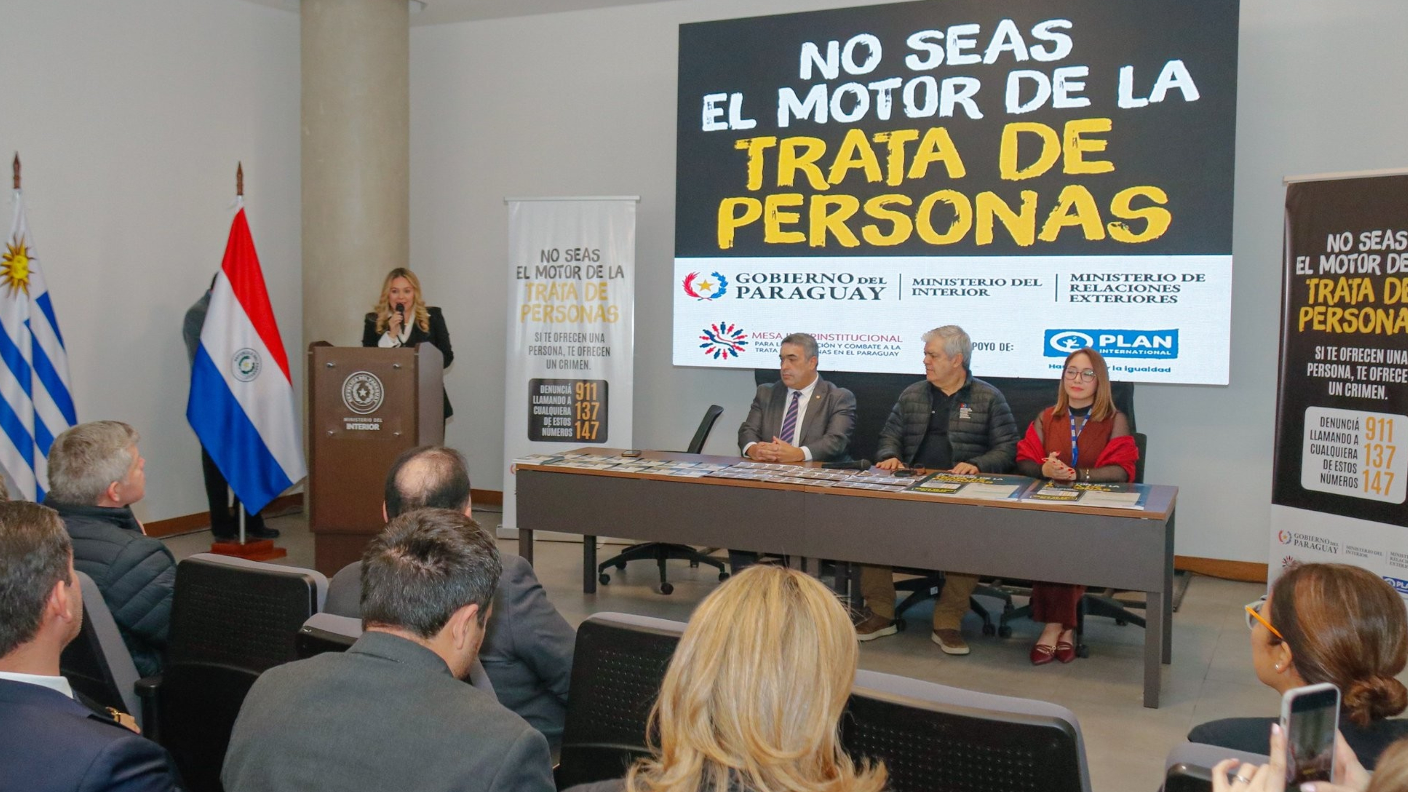 En medio de la previa del gran WRC Rally del Paraguay, el Gobierno lanzó una campaña contra la "Trata de personas".