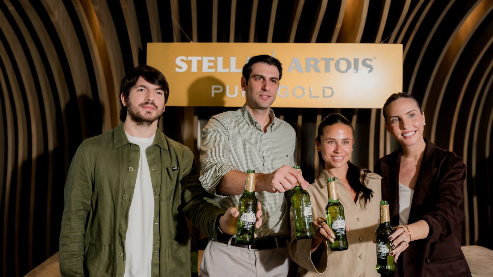Cervepar presenta Stella Artois “Pure Gold”. Foto: gentileza
