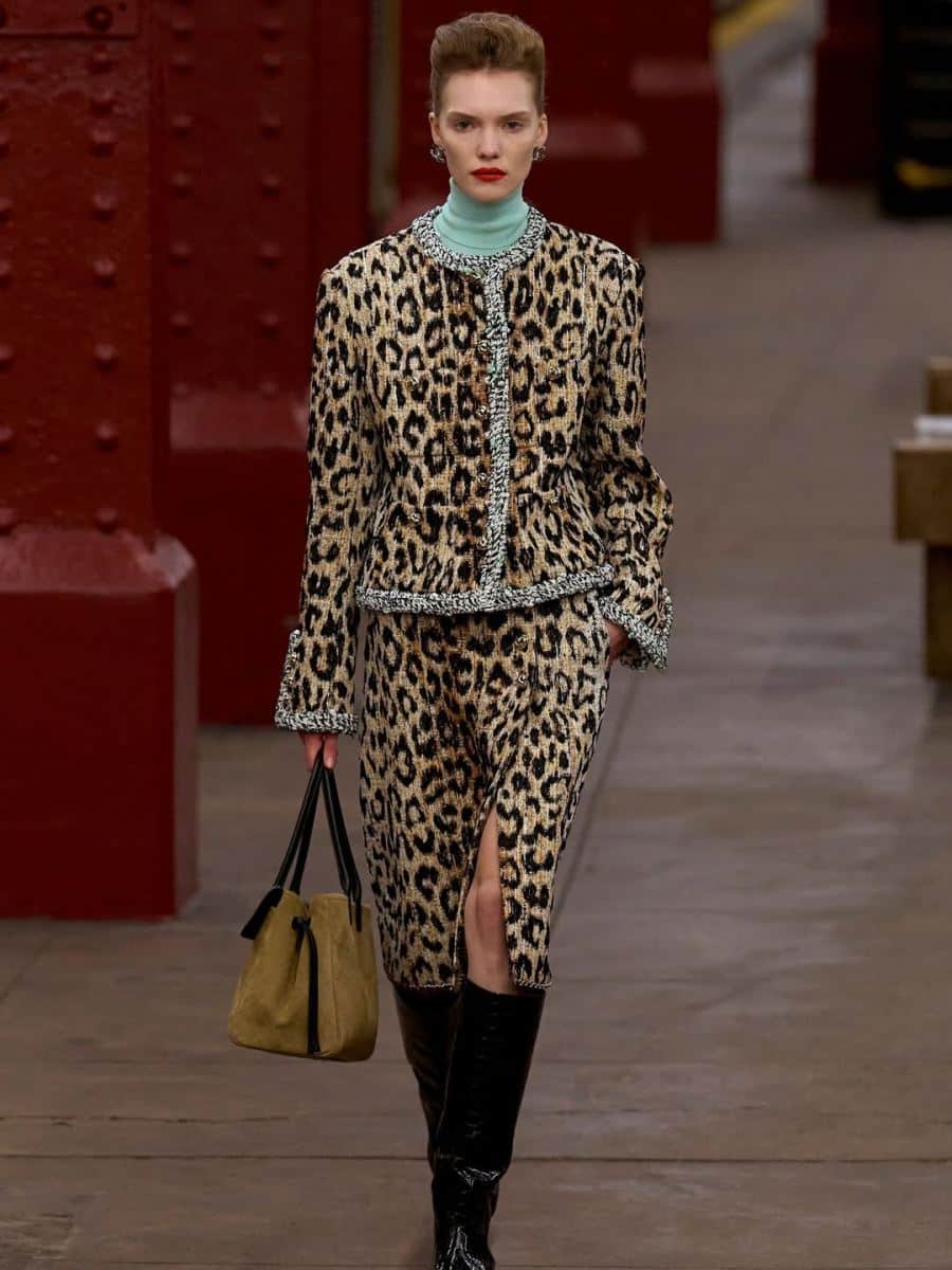 El animal print es otra de las tendencias que se mantendrá en el 2026.