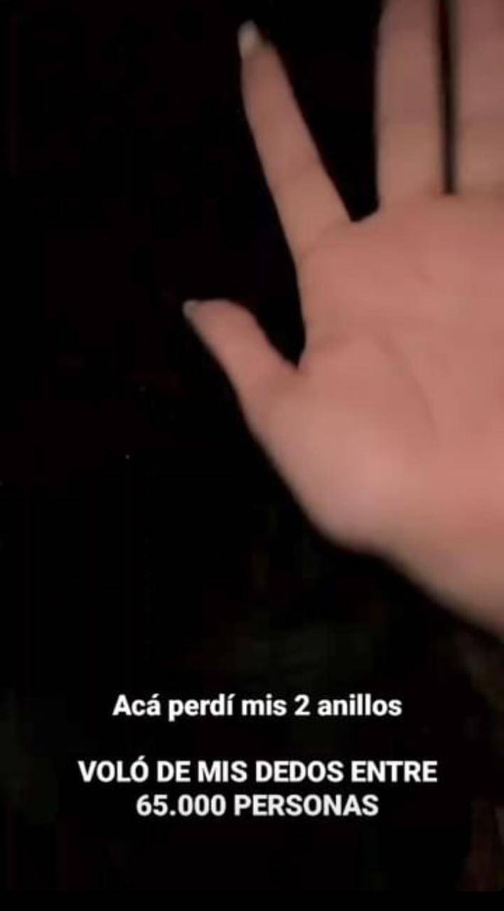 La periodista narró lo ocurrido en sus redes sociales. (Captura de pantalla)