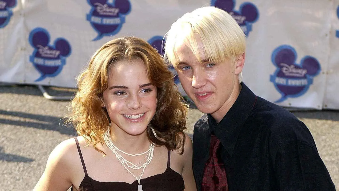 Watson y Felton, cuando protagonizaban la saga "Harry Potter". (FOTO: hobbyconsolas.com)