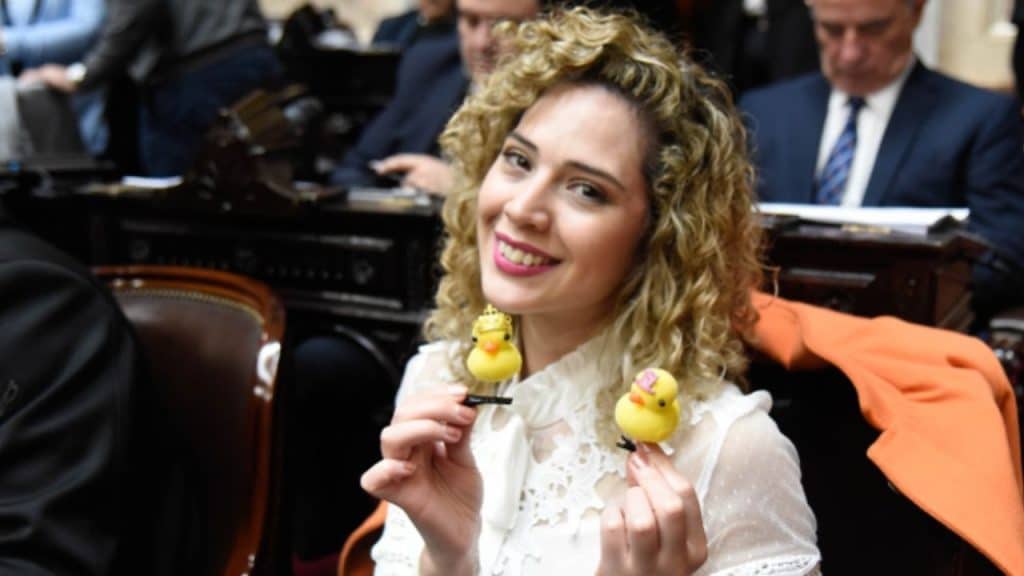 Lourdes Arrieta, diputada.