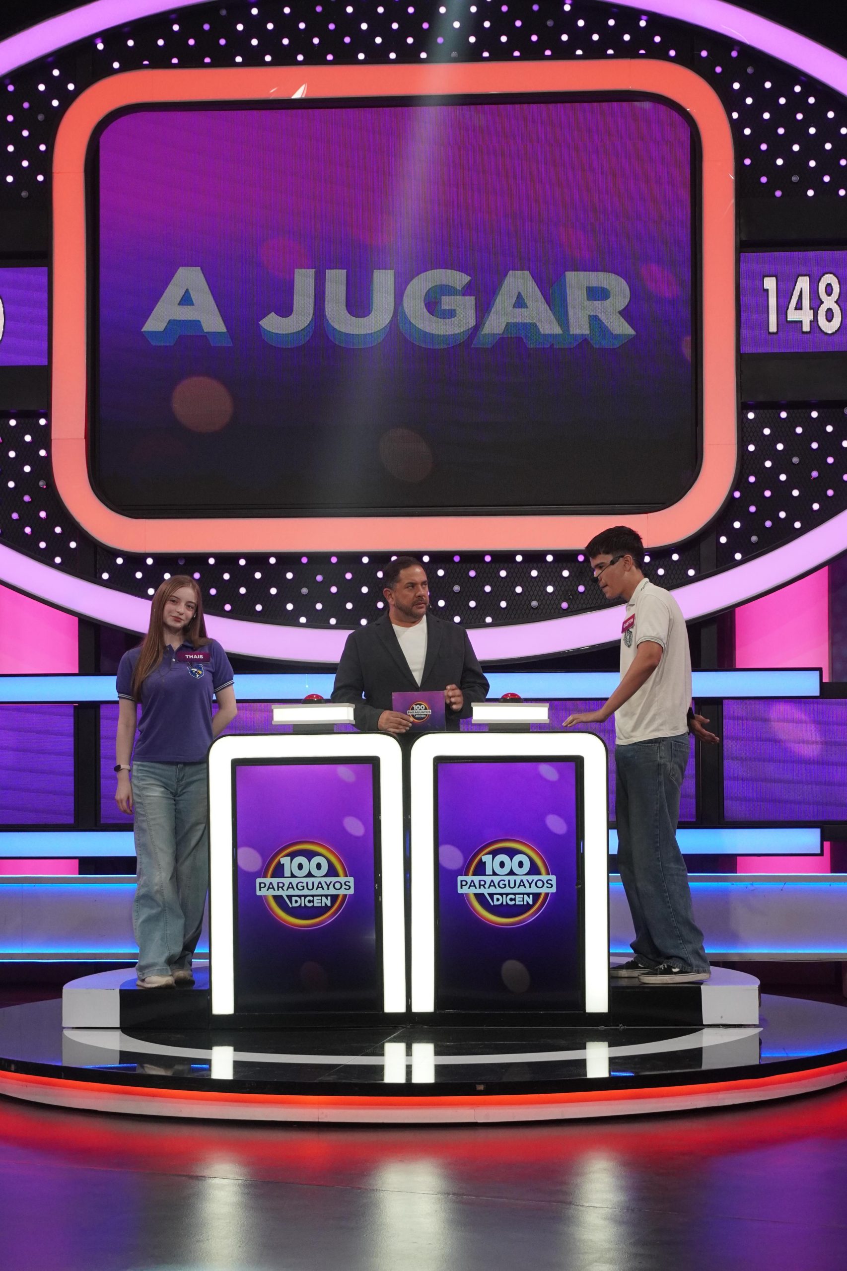 La quinta temporada de 100 Paraguayos, en su versión colegios. Foto: gentileza