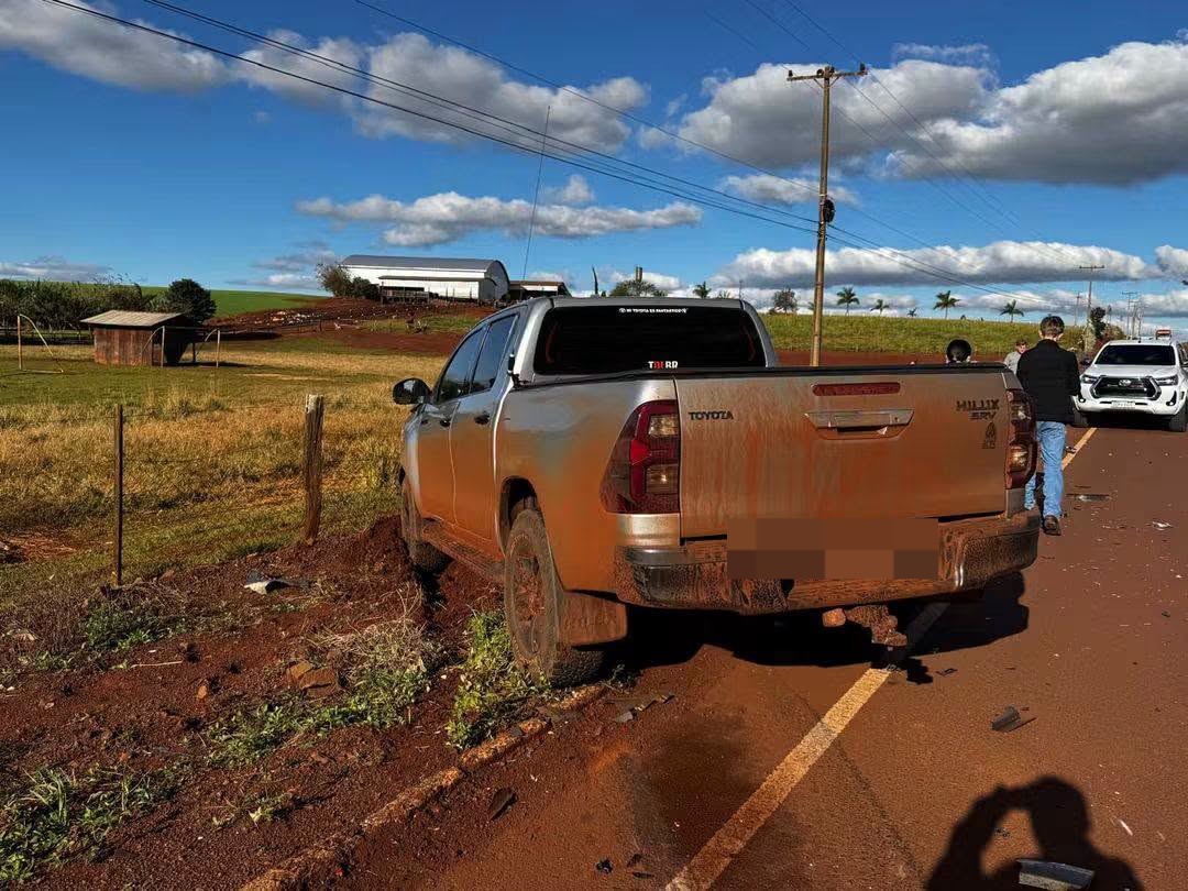 Según testigos, el adolescente circulaba a gran velocidad. Foto: Gentileza