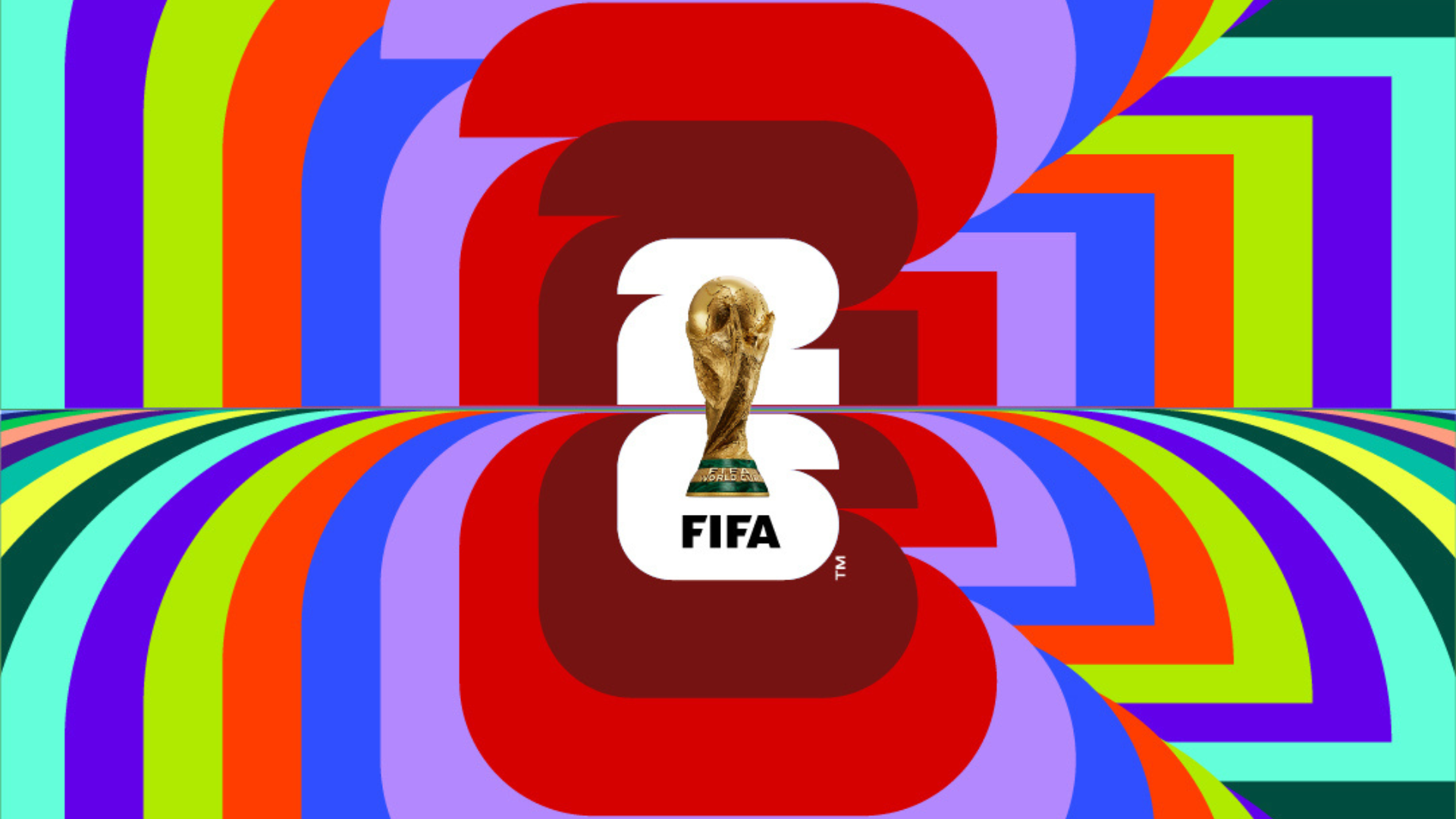 FIFA unveils minimalist 2026 World Cup logo