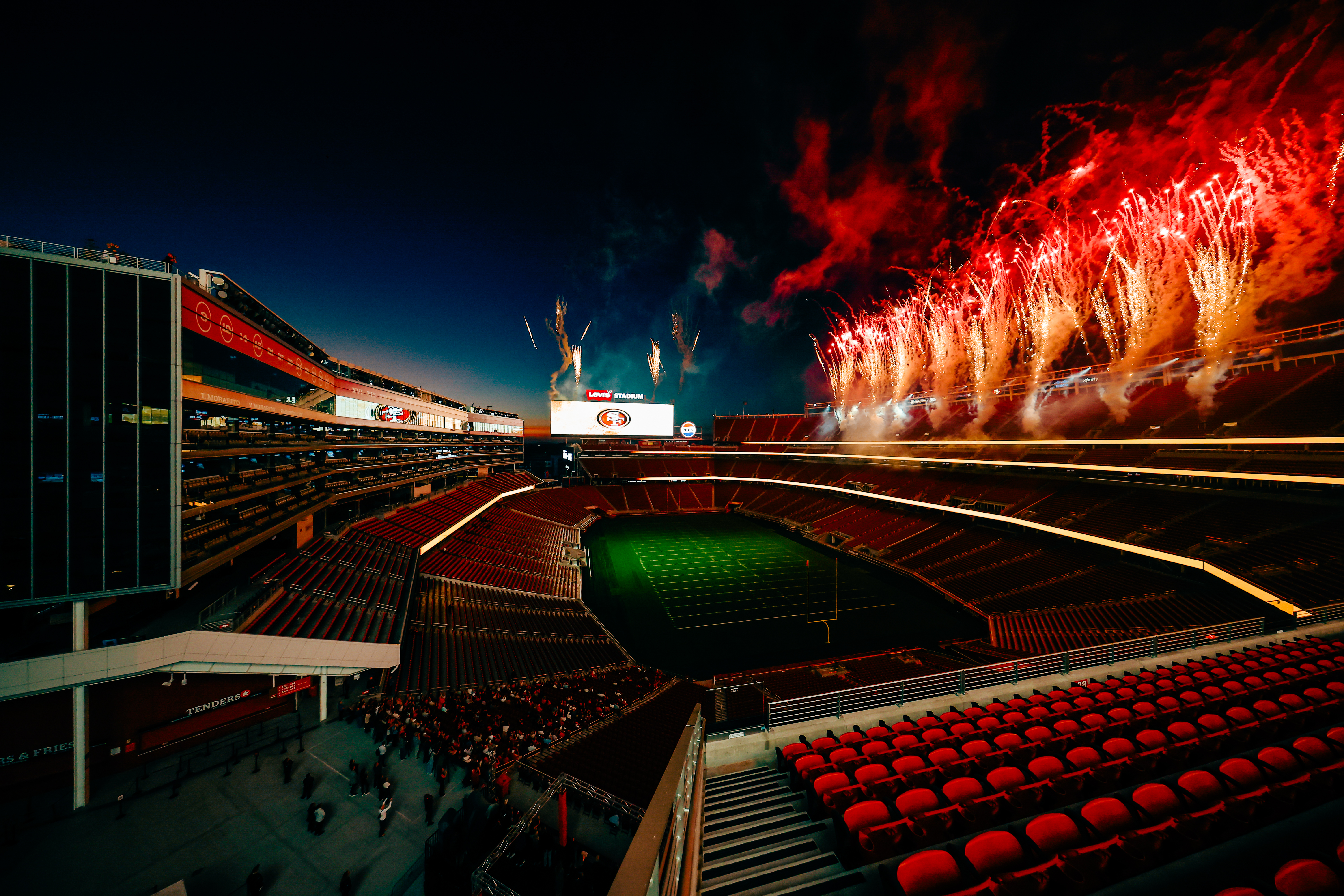 Levi's Stadium becomes NFL's only stadium with “glass to glass” 4K content  capability