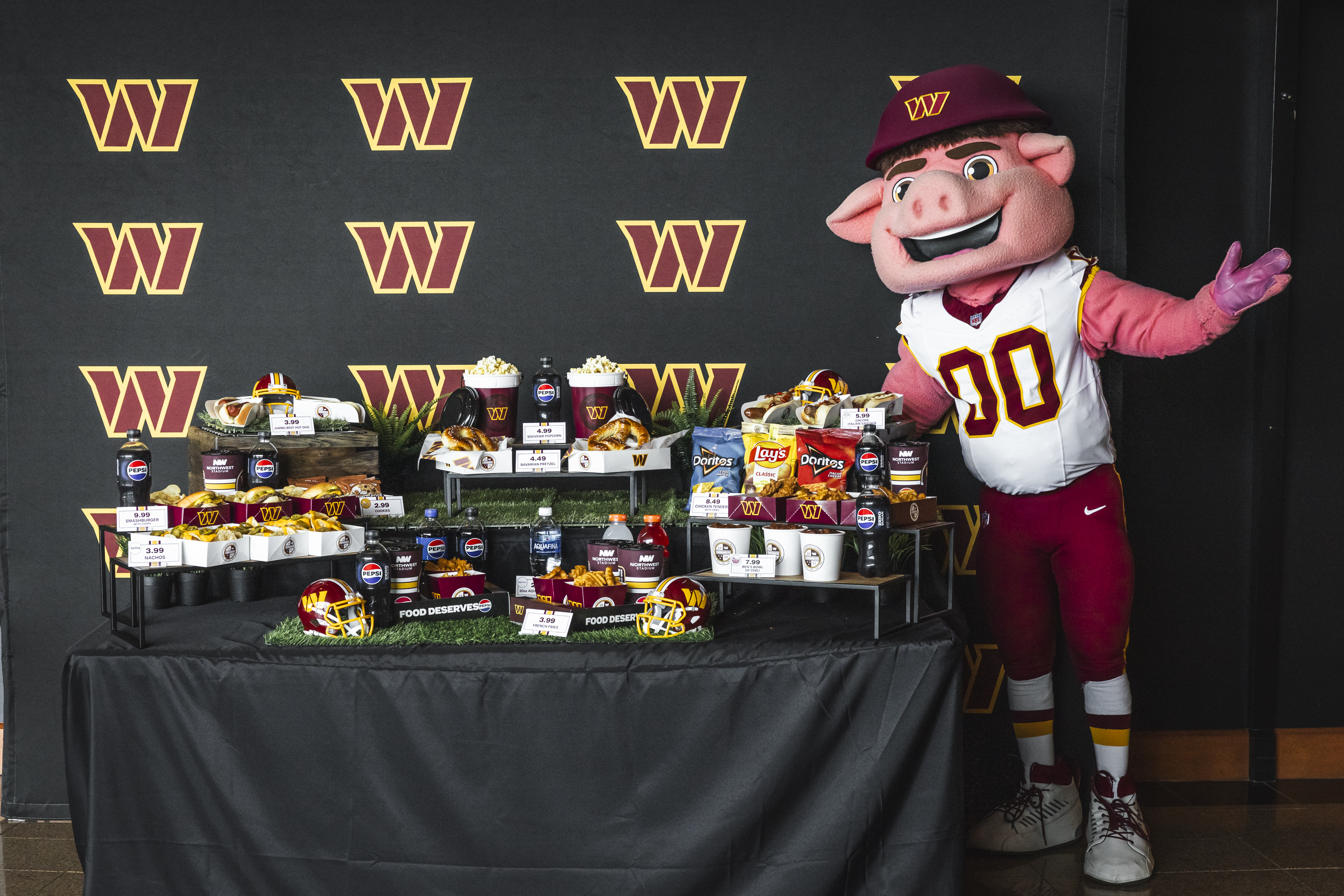 Commanders launching season ticket member value menu with 15 items