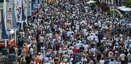 U.S. Open's record-breaking crowds leaving some fans displeased