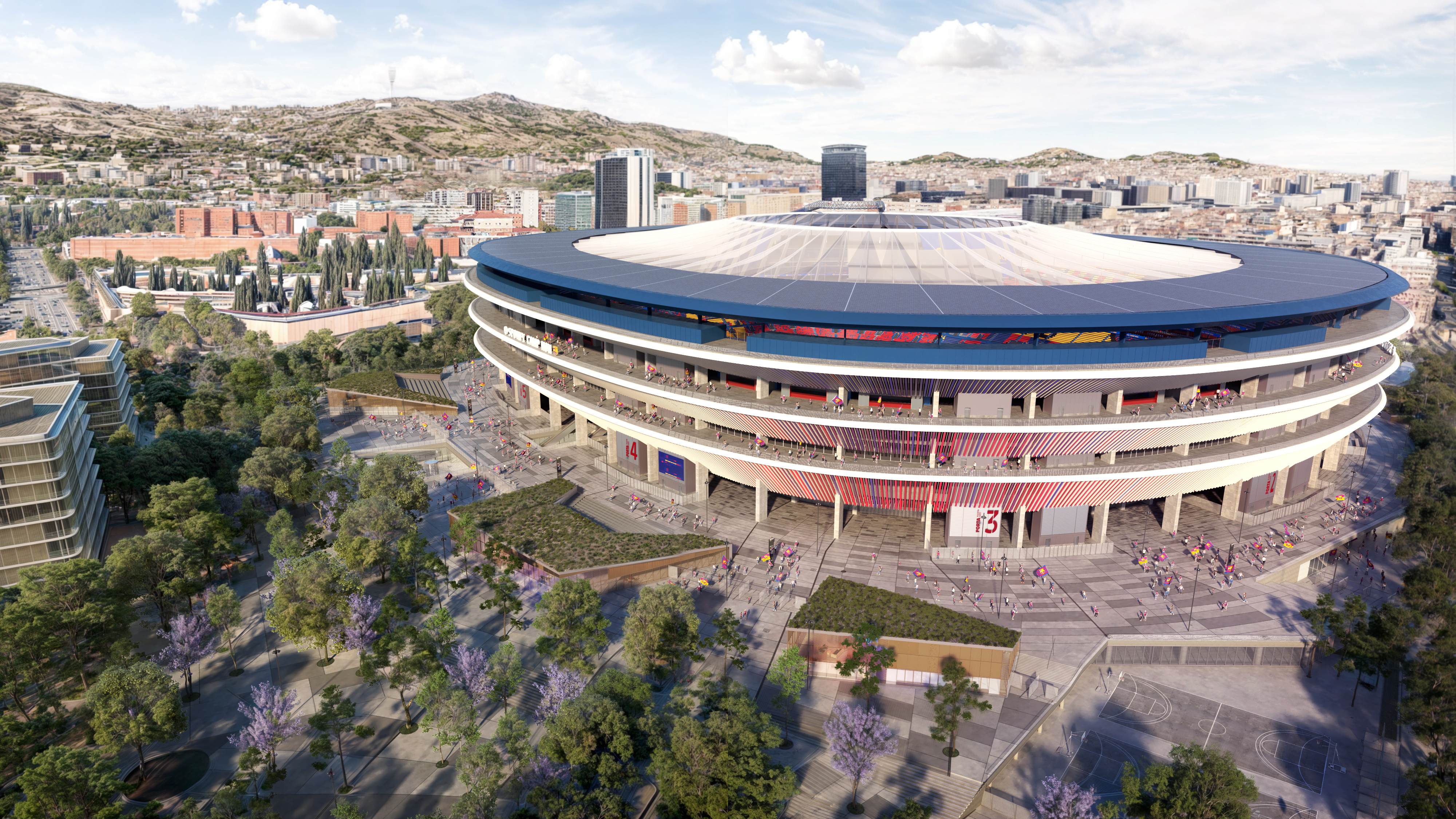Barcelona's Camp Nou rebuild puts economic, environmental sustainability at  the forefront