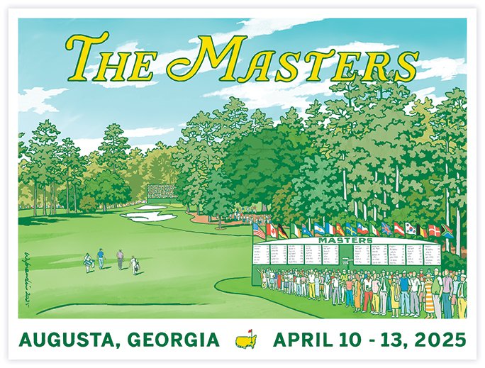 Artist Lee Wybranski cements a foothold in the golf industry