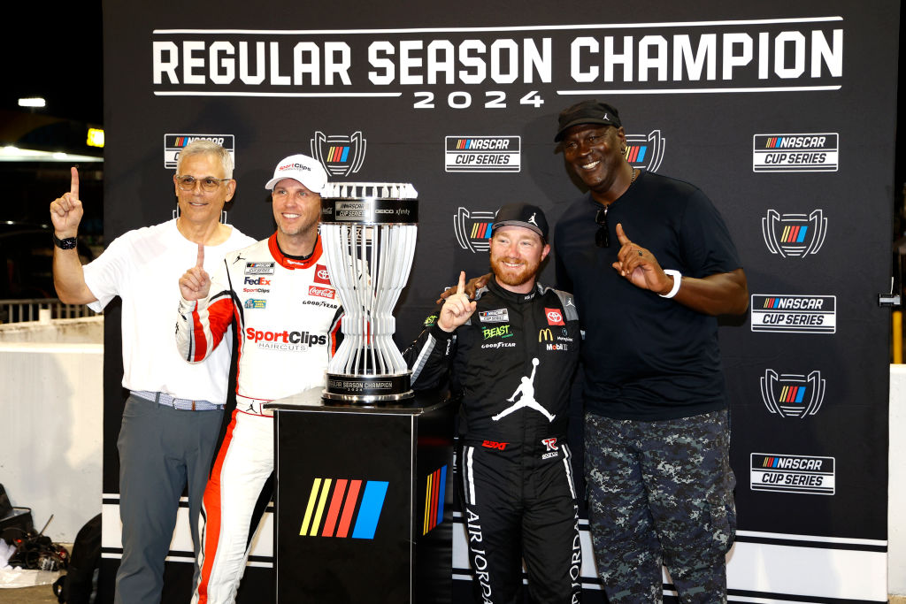 Tyler Reddick delivers 23XI Racing, Michael Jordan first NASCAR