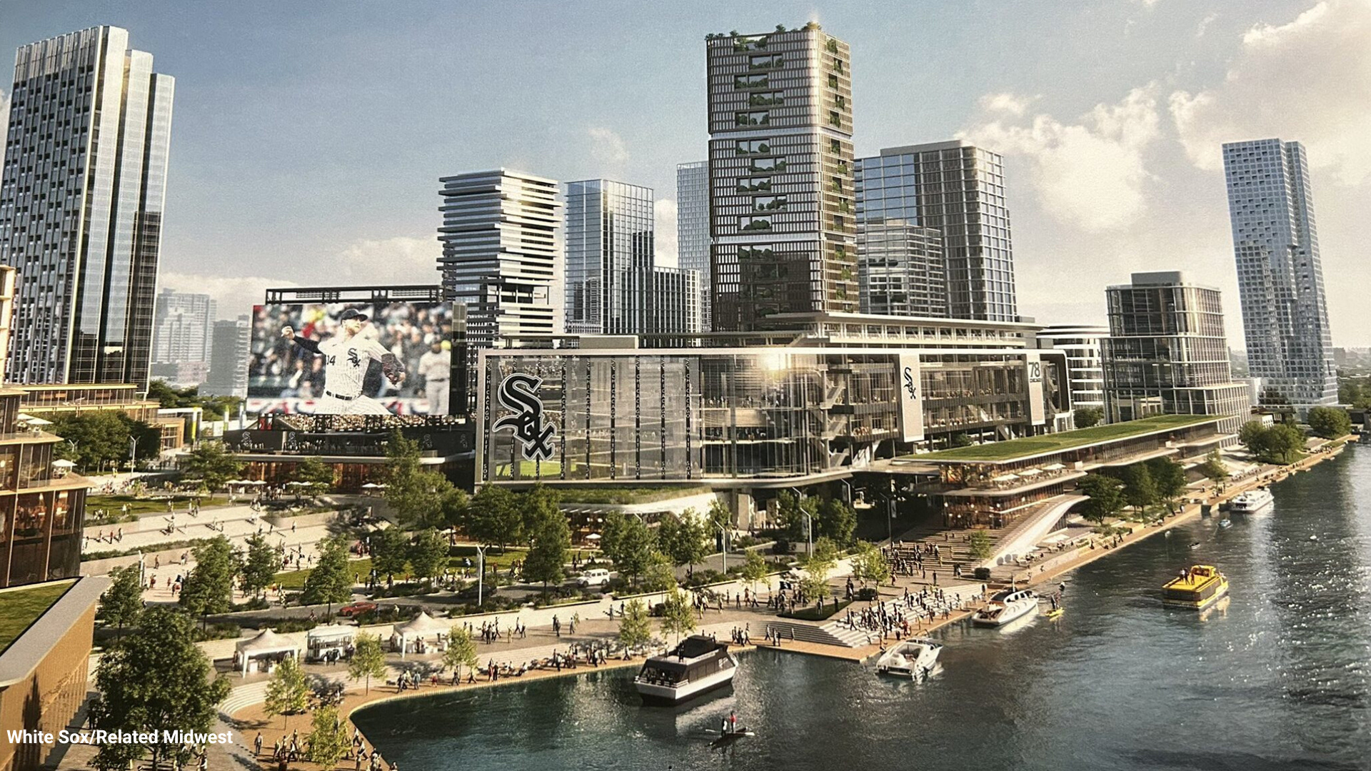 White Sox unveil renderings for potential ballpark