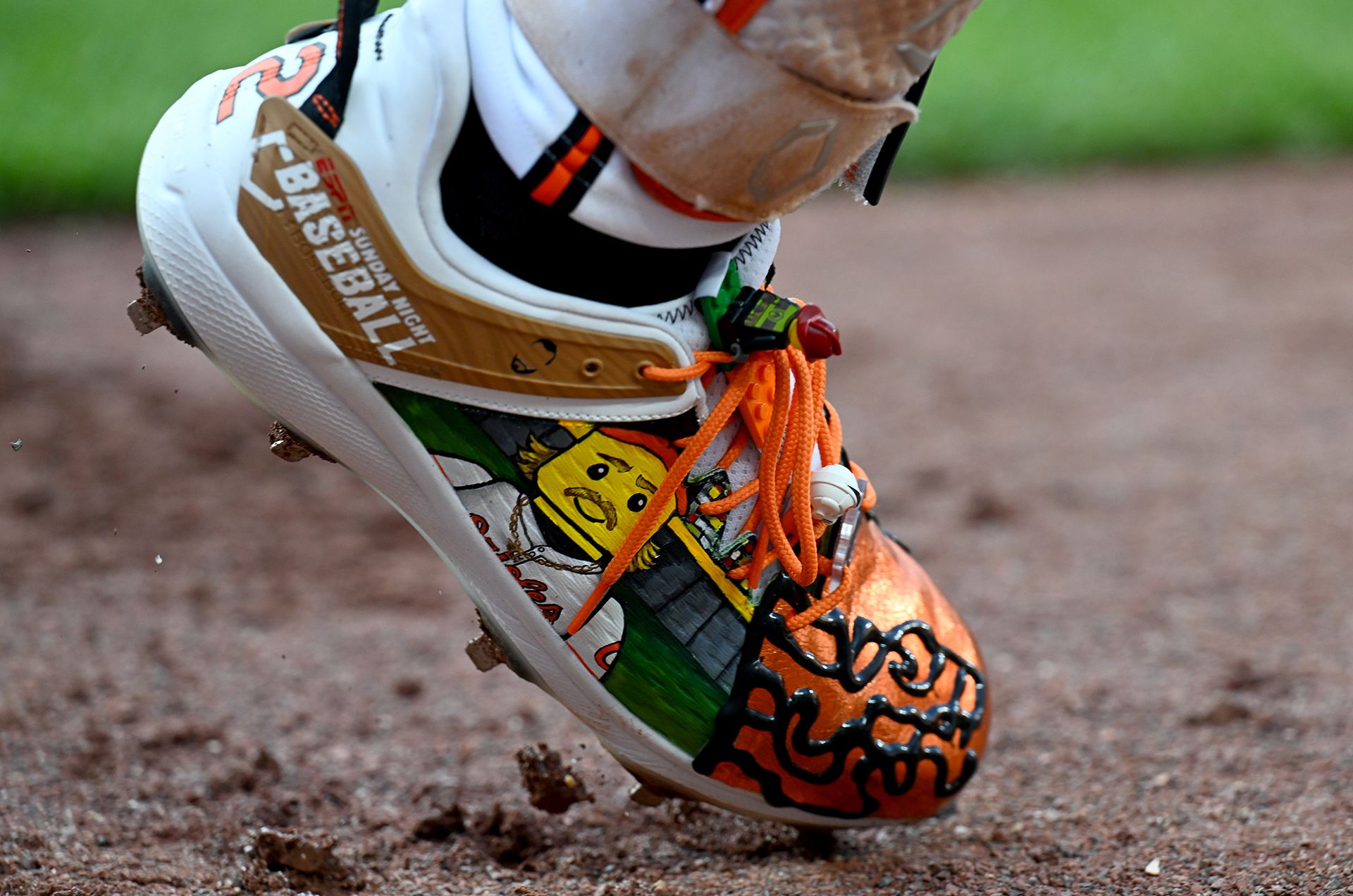 Brick by Brick: Orioles' Gunnar Henderson sports Lego-themed