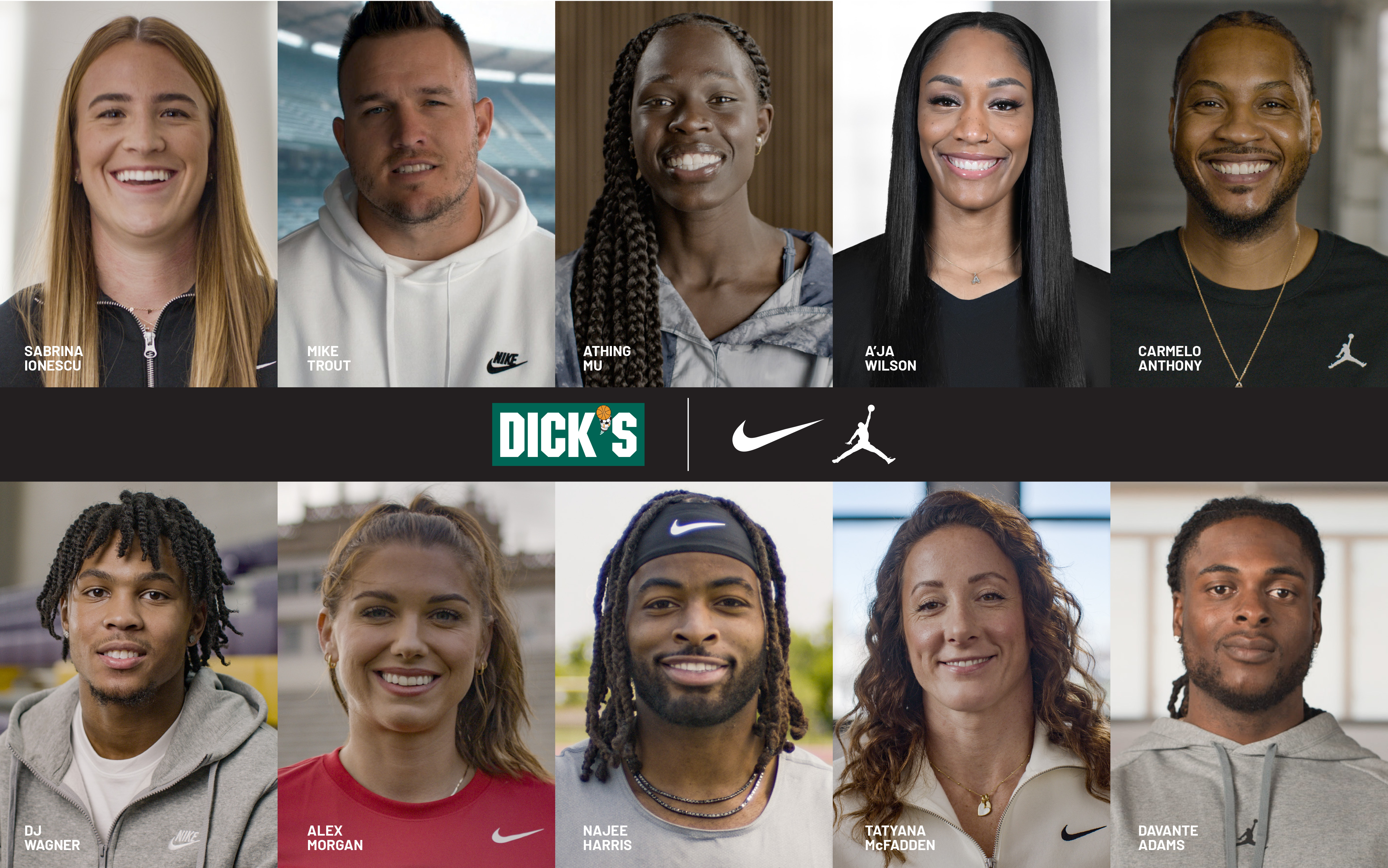 all nike sponsored athletes