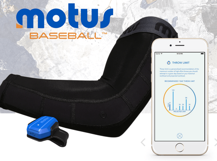 motus BASEBALL(Pulse throw)モータス センサー Motus Launches A Baseball Wearable System For Hitters And Pitchers