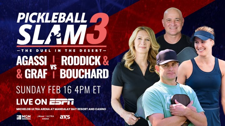 Pickleball Slam returns for third edition on ESPN, this time in