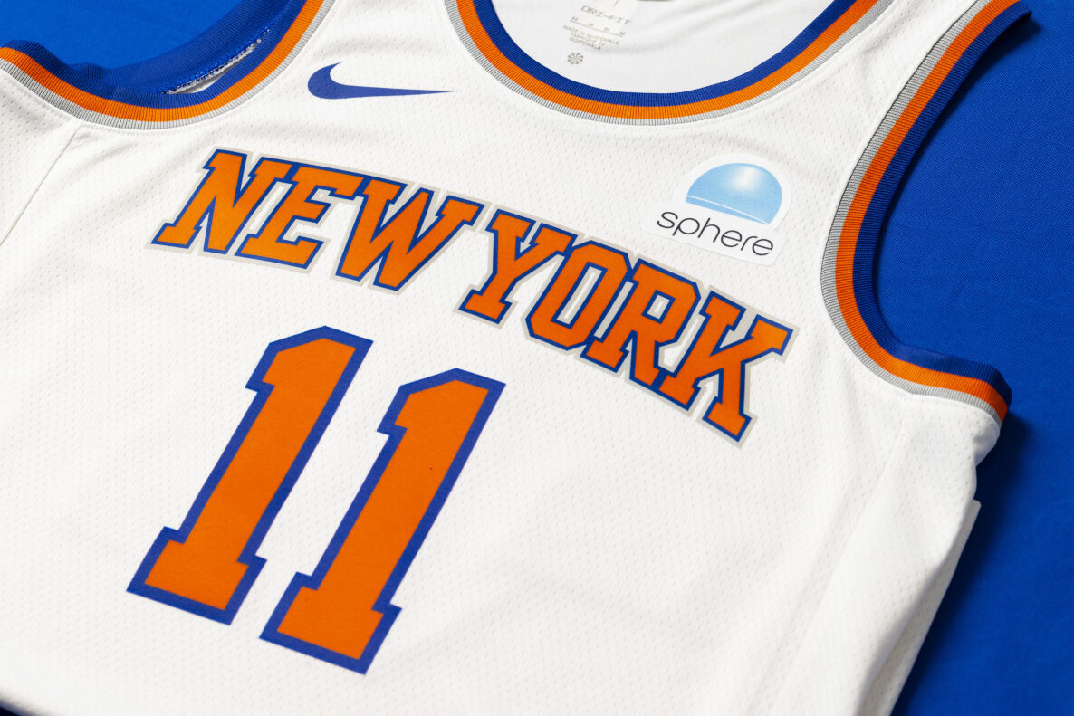 Knicks bring on newly opened Sphere as jersey sponsor