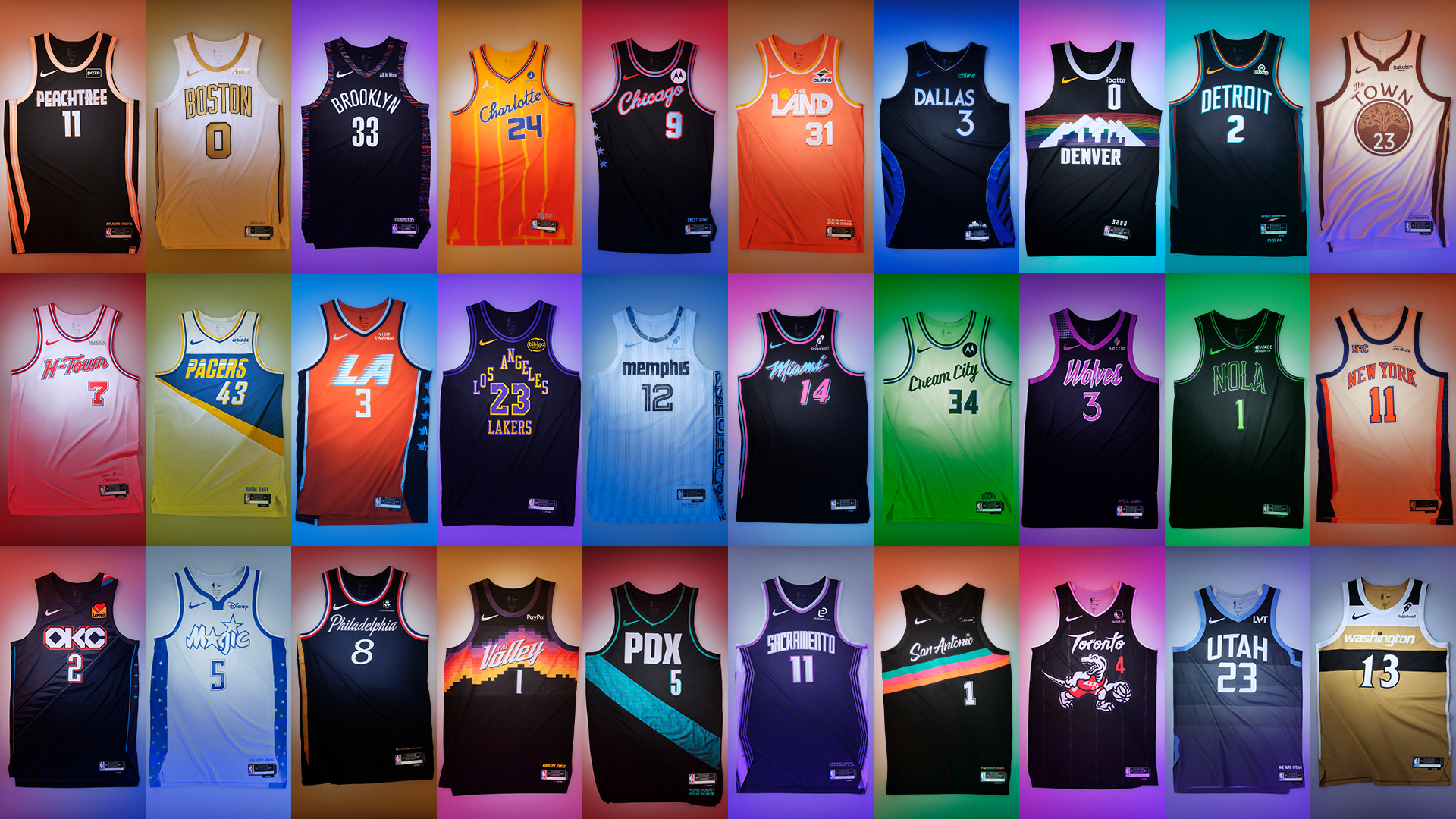 the new nba jerseys