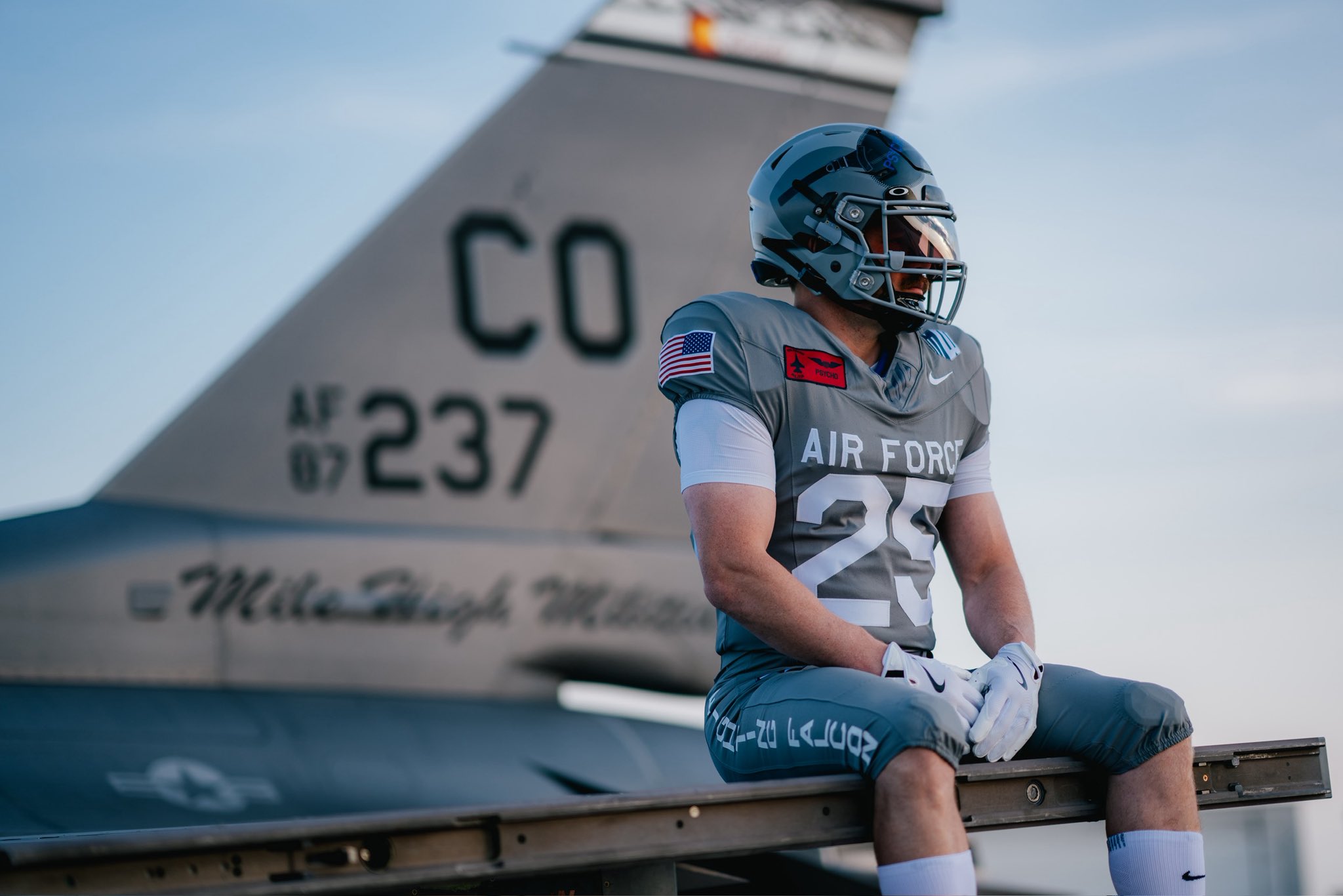 Air Force football unveils F-16 tribute uniforms