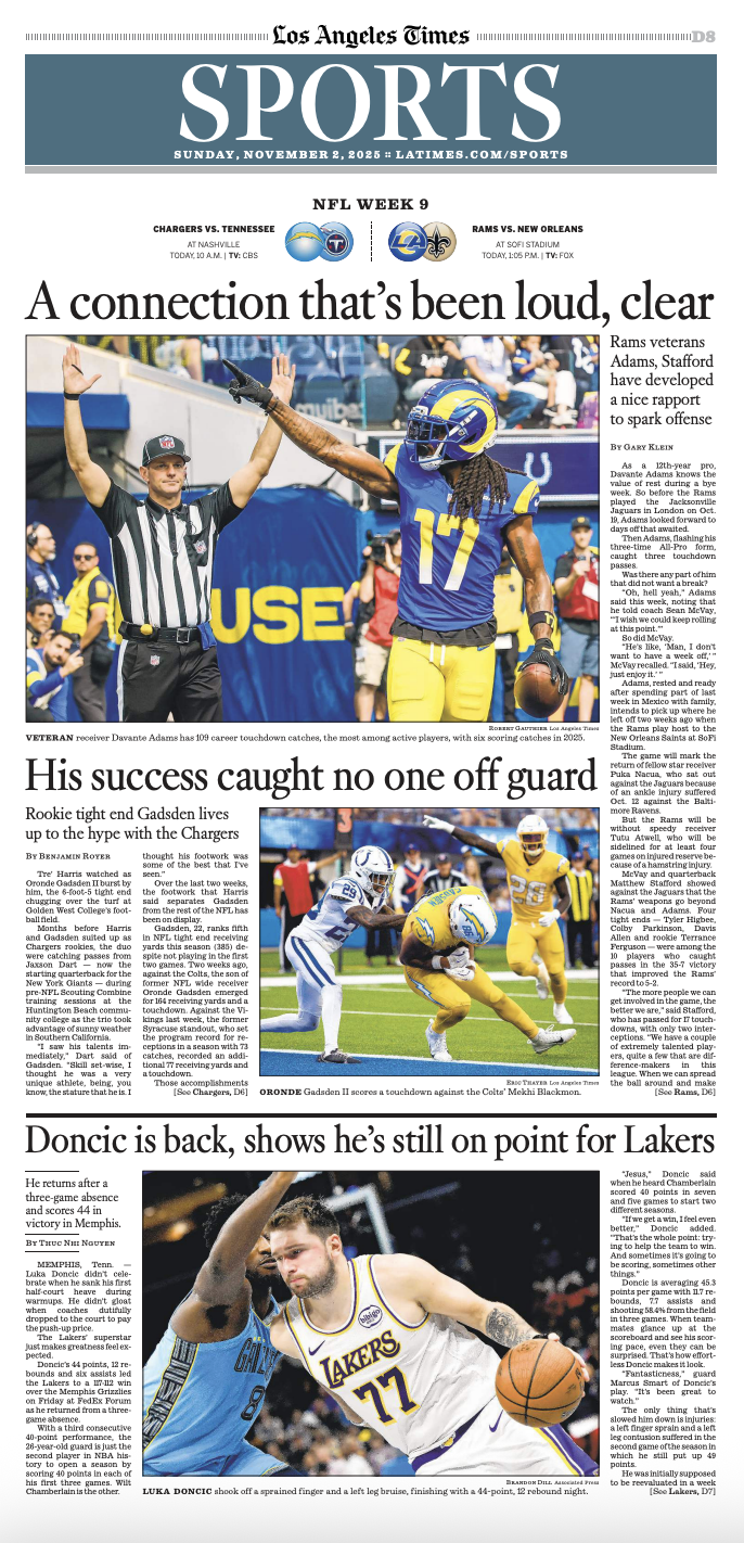 Weekend Rap 11/2/2025